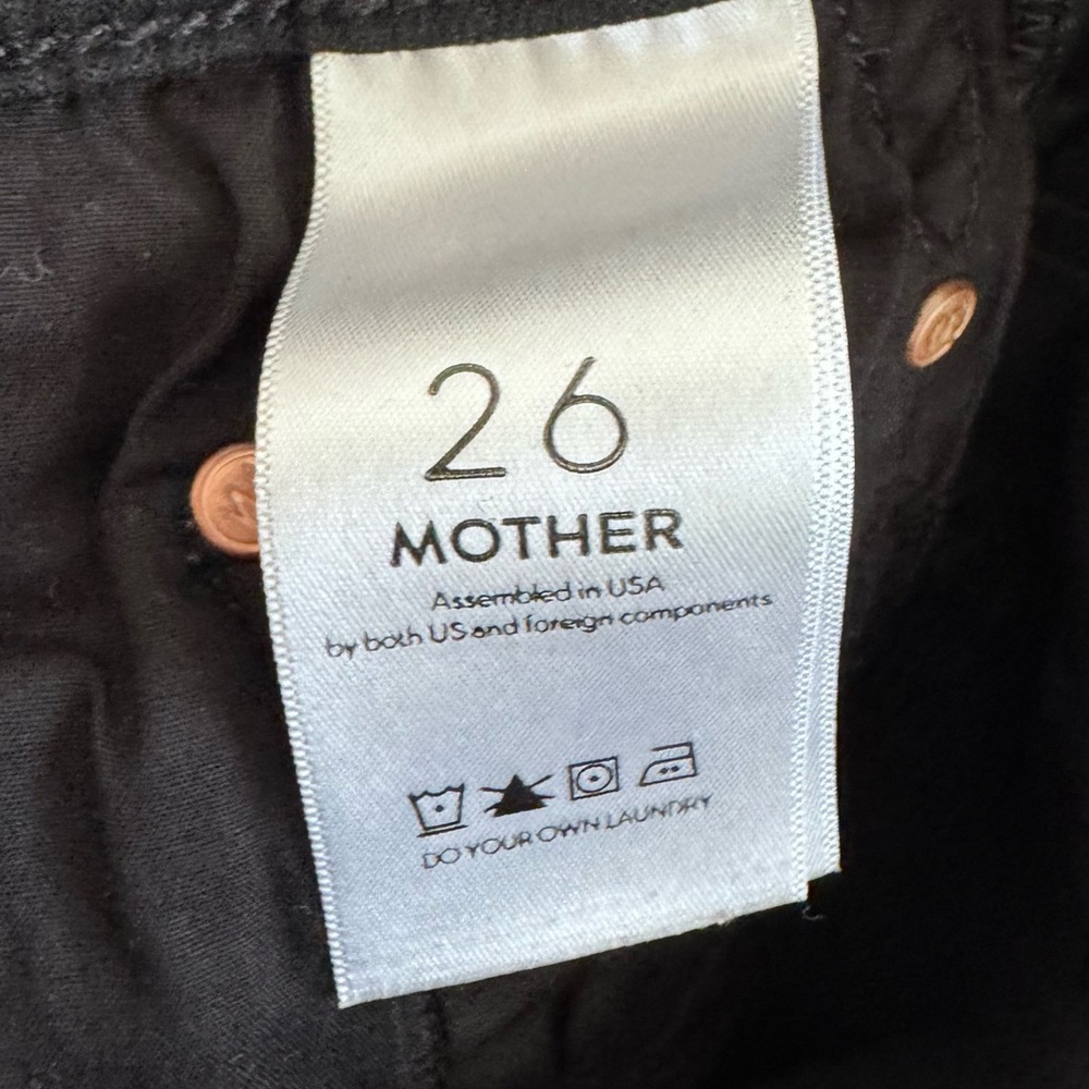 MOTHER Classic Black Denim